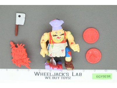 Pizzaface 100% Complete Teenage Mutant Ninja Turtles 1990 Vintage Playmates