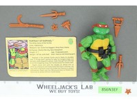 Raphael SOFT HEAD 100% Complete Teenage Mutant Ninja Turtle Playmates 1988