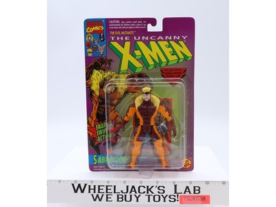 Sabretooth The Uncanny X-Men Marvel Comics 1993 Toybiz Figure NEW MOSC SEALED