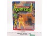 April O'Neil 10-Back Press Badge Stripes TMNT 1988 Playmates NEW MOSC UNPUNCHED