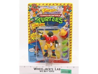 T.D. Tossin' Leo Teenage Mutant Ninja Turtles Sewer Sports TMNT Playmates SEALED