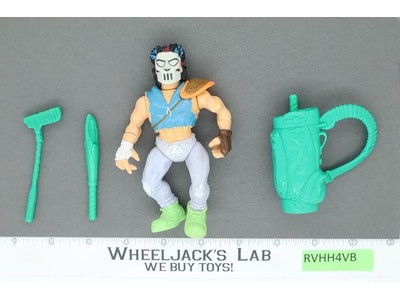 Casey Jones 100% Complete Teenage Mutant Ninja Turtles Playmates 1989 Vintage