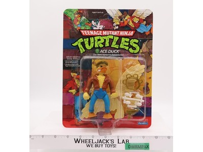 Ace Duck Teenage Mutant Ninja Turtles TMNT 1989 Playmates UNPUNCHED NEW MOSC