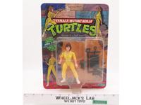 April O'Neil 10-Back Blue Stripes TMNT 1988 Playmates Action Figure NEW SEALED