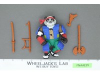 Panda Khan 100% Complete Teenage Mutant Ninja Turtles TMNT 1990 Playmates