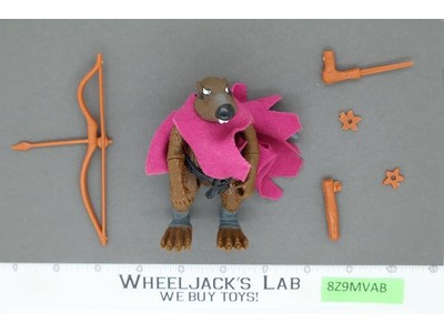 Splinter SOFT HEAD 100% Complete Teenage Mutant Ninja Turtles 1988 Playmates