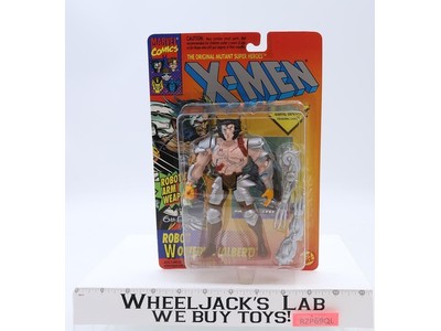 Robot Wolverine (Albert) X-Men Marvel Comics 1994 Toybiz Figure NEW MOSC SEALED