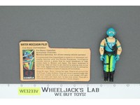 Copperhead V1 BLUE GLOVES Complete 1984 G.I. Joe Hasbro Vintage Action Figure