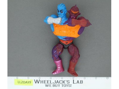 Two Bad Masters of the Universe Round Back MOTU 1984 Vintage Action Figure.