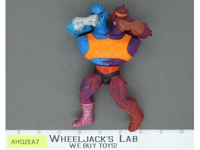 Two Bad Masters of the Universe Flat Back MOTU 1984 Vintage Action Figure.