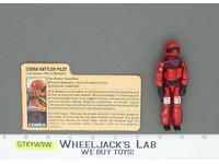 Wild Weasel V1 100% Complete G.I. Joe 1984 Hasbro Vintage Action Figure