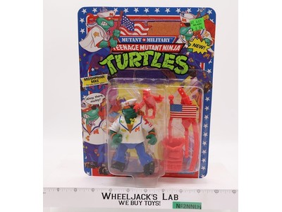 Midshipman Mike Teenage Mutant Ninja Turtles TMNT 1991 Playmates MOSC UNPUNCHED