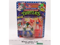 Midshipman Mike Teenage Mutant Ninja Turtles TMNT 1991 Playmates MOSC UNPUNCHED