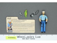 Shipwreck V1 100% Complete G.I. Joe 1985 Hasbro Vintage Action Figure