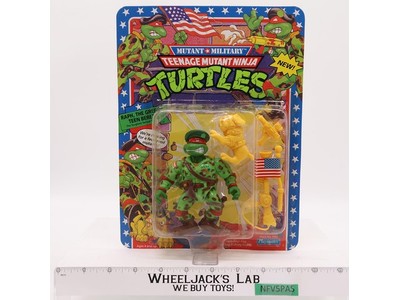 Raph The Green Teen Beret TMNT Mutant Military 1991 Playmates Figure NEW SEALED