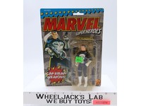 The Punisher Marvel Super Heroes Cap Firing Weapons 1990 Toy Biz NEW MOSC SEALED