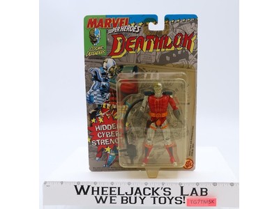 Deathlok Marvel Super Heroes Cosmic Defenders 1992 Toybiz Figure NEW SEALED