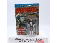 The Punisher Marvel Super Heroes Cap Firing Weapons 1990 Toy Biz NEW MOSC SEALED