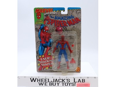 Amazing Spiderman W/Enemy Tracking Marvel Superheroes Figure ToyBiz 1992 MOSC