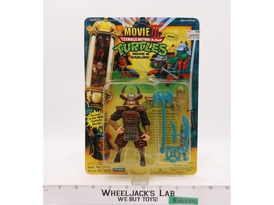 Warlord Teenage Mutant Ninja Turtle Movie III TMNT 1989 Playmates NEW SEALED