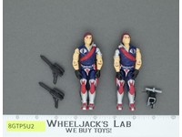 Tomax & Xamot V1 100% Complete G.I. Joe 1985 Hasbro Vintage Action Figure