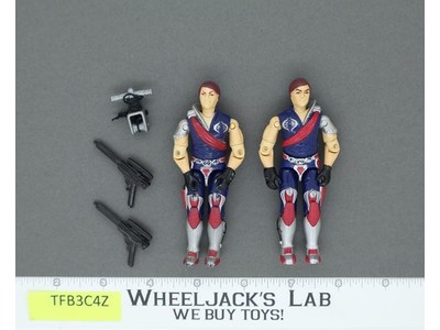 Tomax & Xamot V1 100% Complete G.I. Joe 1985 Hasbro Vintage Action Figure
