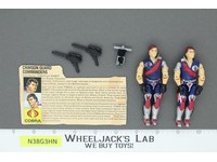 Tomax & Xamot V1 100% Complete G.I. Joe 1985 Hasbro Vintage Action Figure