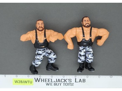 Butch and Luke Bushwhackers 100% Complete WWF Wrestling Hasbro 1991 Vintage