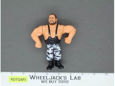 Butch Bushwhackers 100% Complete WWF Wrestling 1991 Hasbro Vintage Action Figure