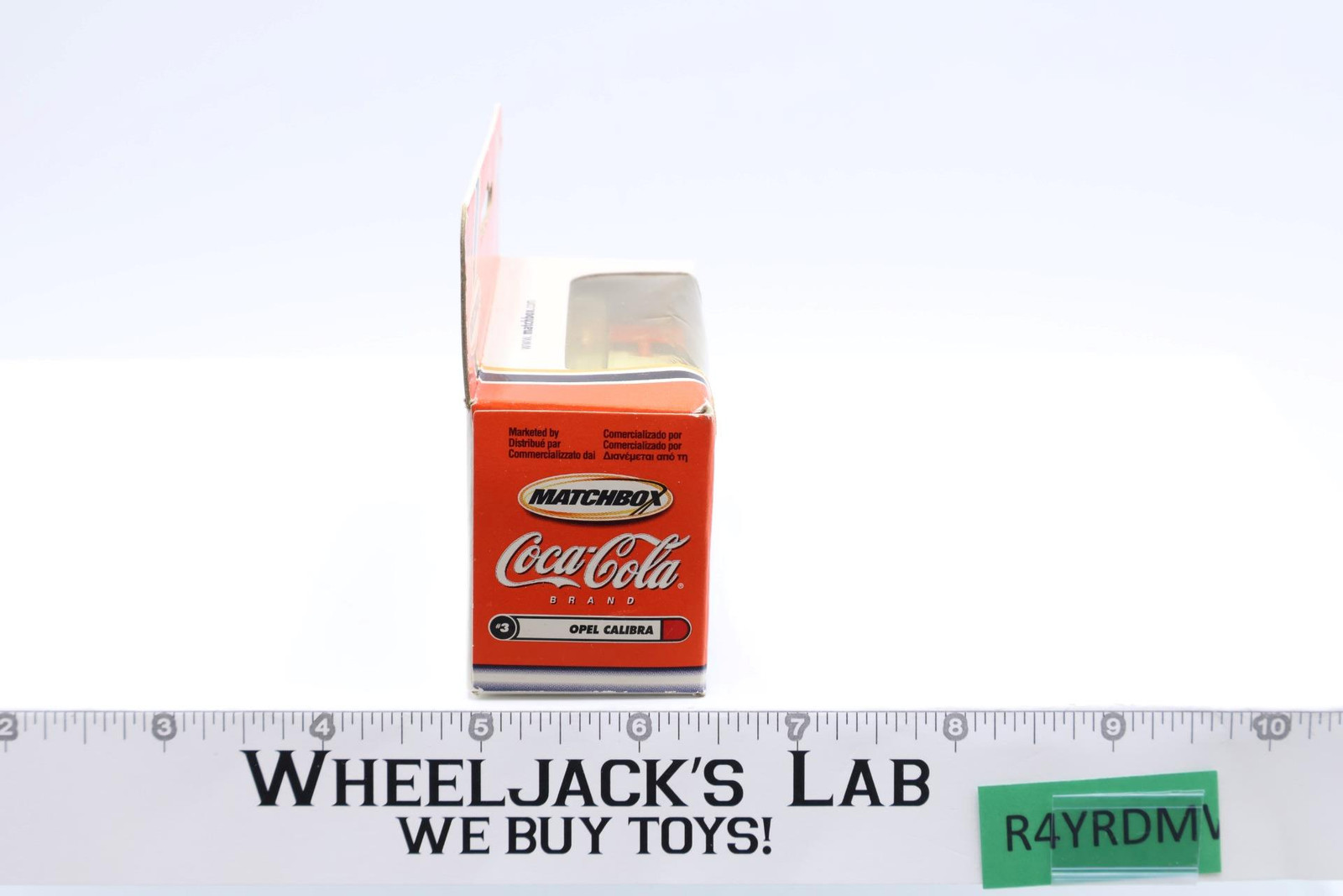 Opel Calibra 2000 Matchbox Coca-Cola #92356 White NEW MISB