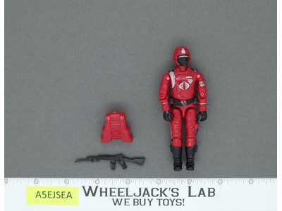 Crimson Guard V1 100% Complete G.I. Joe 1985 Hasbro Vintage Action Figure
