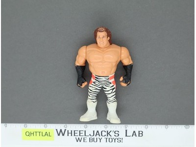 Brutus the Barber Beefcake Zebra Pants WWF Wrestling Series 3 1991