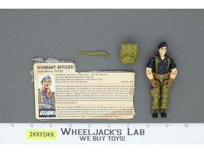 Flint V1 100% Complete 1985 G.I. Joe Hasbro Vintage Action Figure