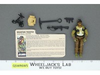 Alpine V1 100% Complete G.I. Joe 1985 Hasbro Vintage Action Figure