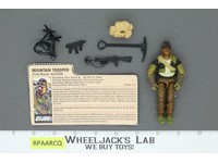 Alpine V1 100% Complete G.I. Joe 1985 Hasbro Vintage Action Figure