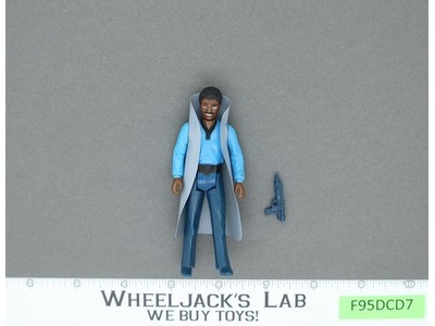 Lando Calrissian TEETH 100% Complete ESB Star Wars 1980 Kenner Figure No Repro