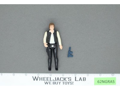 Han Solo SMALL HEAD 100% Complete Star Wars 1978 Vintage Kenner Figure NO REPRO