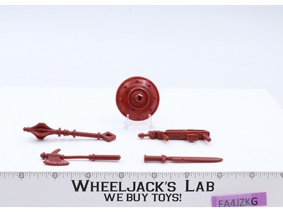 Lot of Man-E-Faces Accessories MOTU Masters of the Universe He-Man