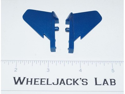 Thundercracker Wings Rudders Pair LARGE TAB G1 Transformers 1985 Action Figure