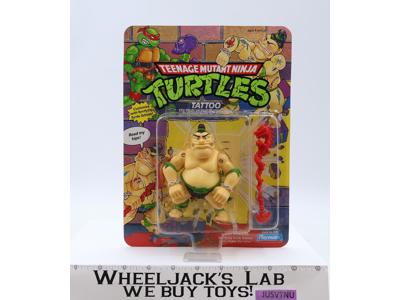 Tattoo Teenage Mutant Ninja Turtles TMNT 1991 Playmates Figure NEW MOSC SEALED