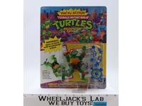 Breakfightin' Raphael Wacky Action TMNT 1990 Playmates Action Figure NEW SEALED