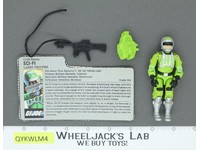 Sci-Fi V1 100% Complete G.I. Joe 1986 Hasbro Vintage Action Figure