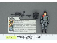 Low-Light V1 100% Complete G.I. Joe 1986 Hasbro Vintage Action Figure