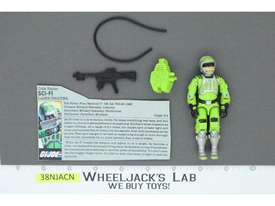 Sci-Fi V1 100% Complete G.I. Joe 1986 Hasbro Vintage Action Figure