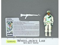 Iceberg V1 100% Complete G.I. Joe 1986 Hasbro Vintage Action Figure