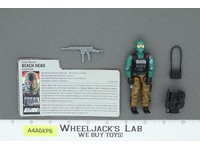 Beach Head V1 100% Complete G.I. Joe 1986 Hasbro Vintage Action Figure