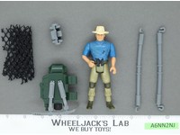 Dr. Alan Grant w/ Aeriel Net Jurassic Park 1993 Kenner Vintage Action Figure