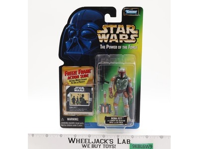Boba Fett Freeze Frame FF Star Wars Power of the Force 1995 Kenner NEW SEALED