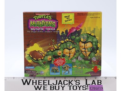Mutatin' Tokka TMNT Mutations 1993 Playmates Action Figure NEW MISB SEALED