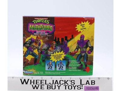 Mutatin' Foot Soldier TMNT Mutations 1993 Playmates Figure NEW MISB SEALED